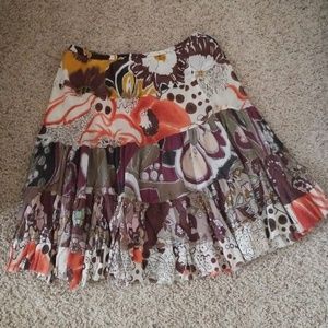 Derek Heart Bohemian Skirt